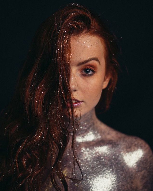 KJR Makeup Artist Silver Glitter